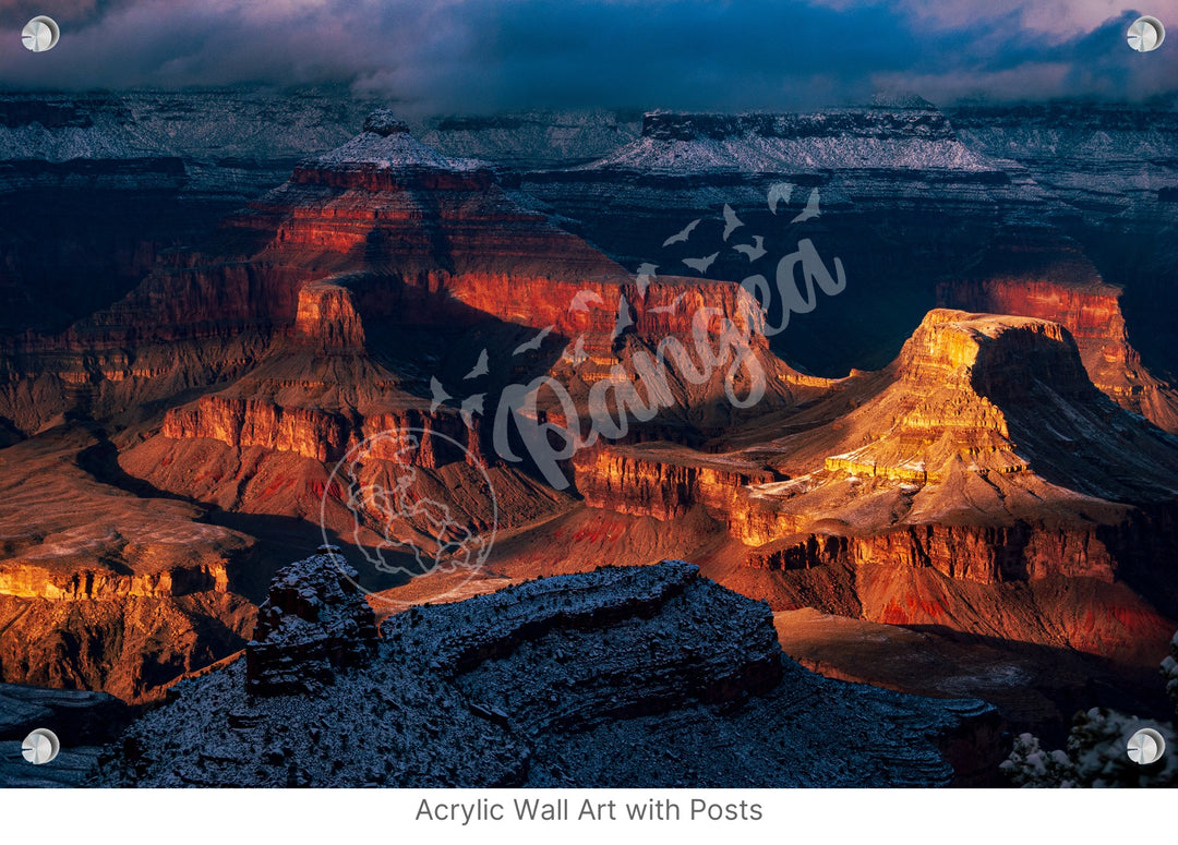 Grand Canyon Wall Art: The Grandest Snowfall II