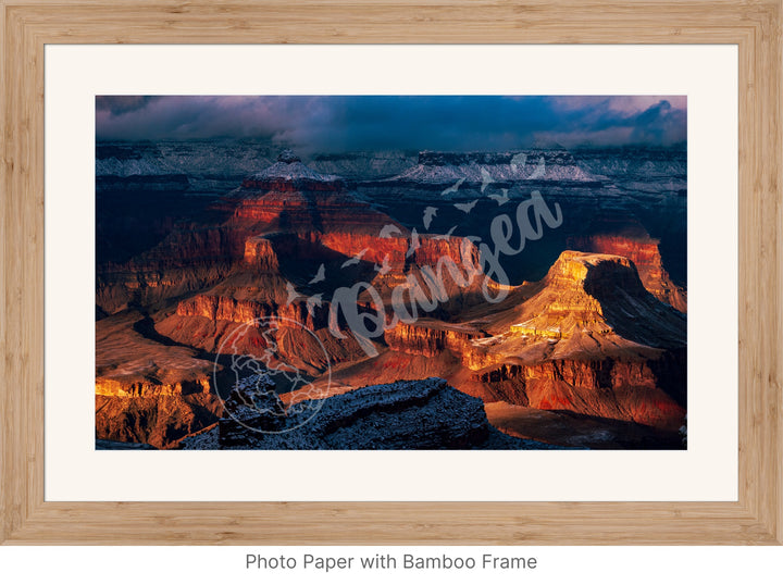 Grand Canyon Wall Art: The Grandest Snowfall II