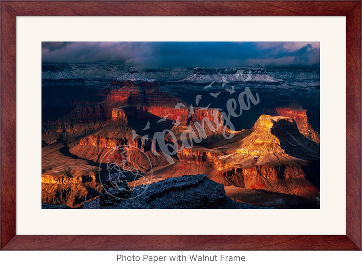 Grand Canyon Wall Art: The Grandest Snowfall II