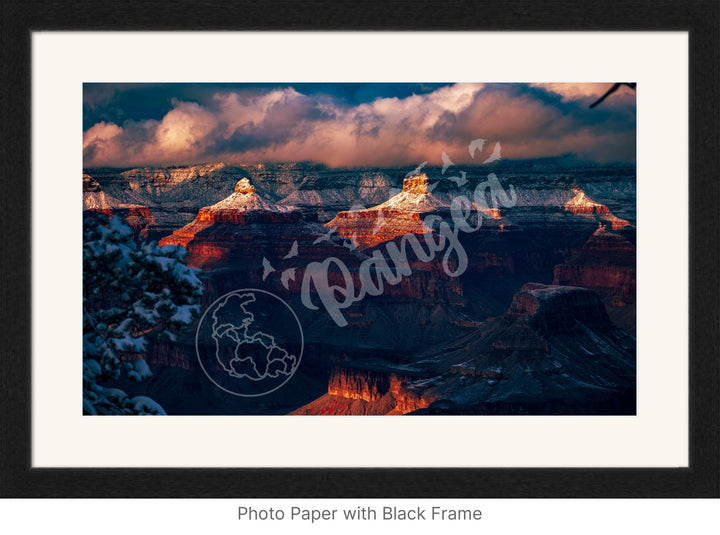 Grand Canyon Wall Art: The Grandest Snowfall