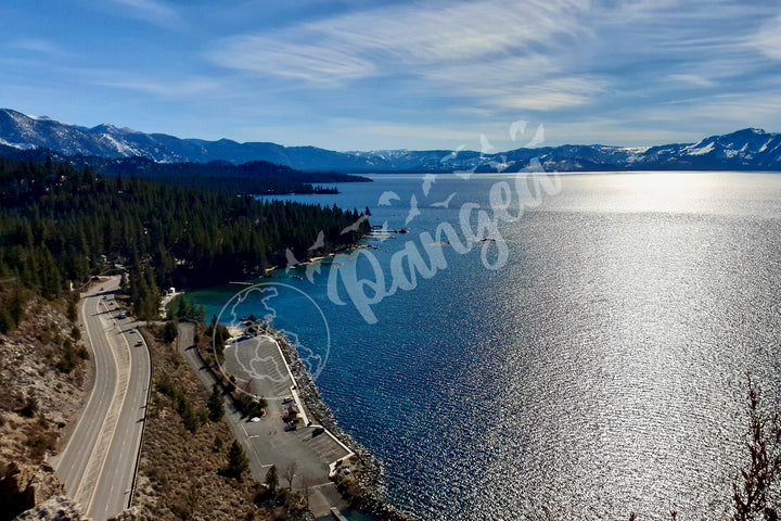 Wall Art: Cave Rock Aerial