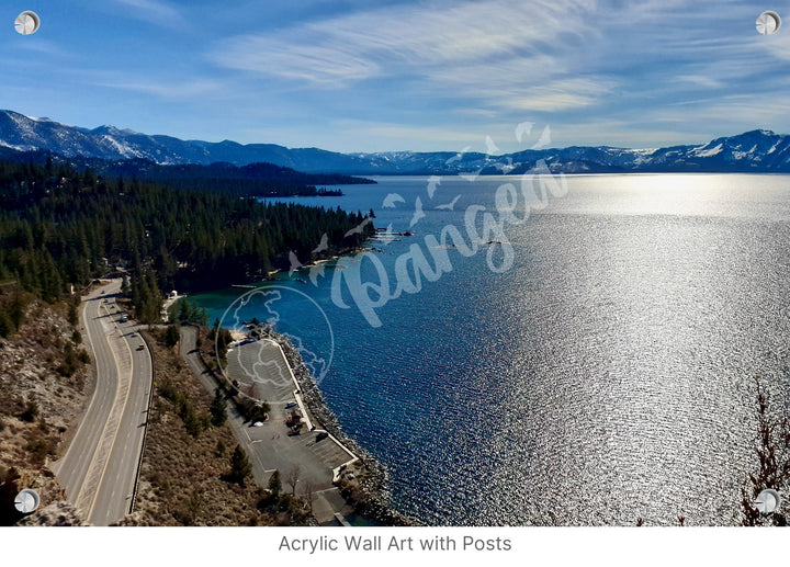 Wall Art: Cave Rock Aerial