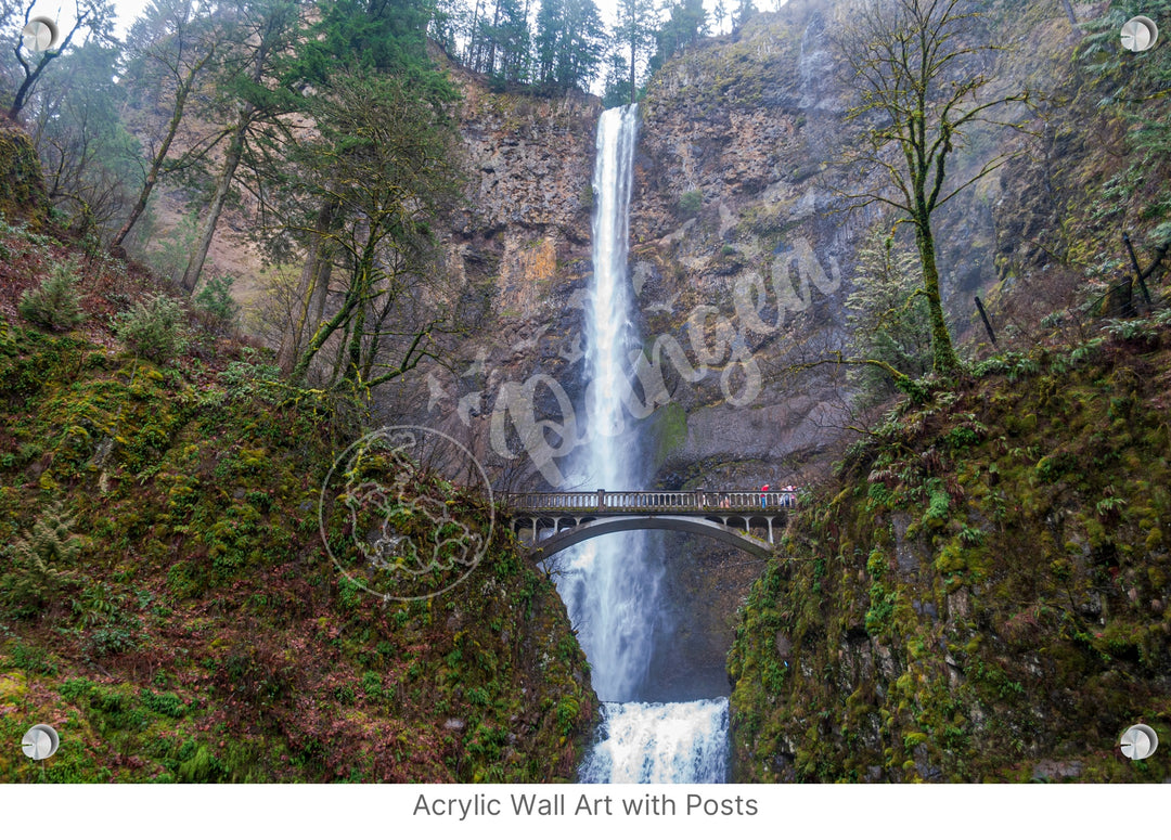 Wall Art: Multnomah Falls