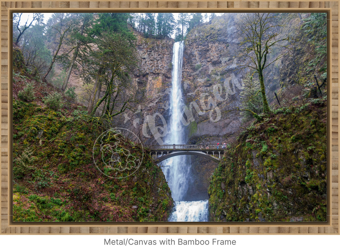 Wall Art: Multnomah Falls