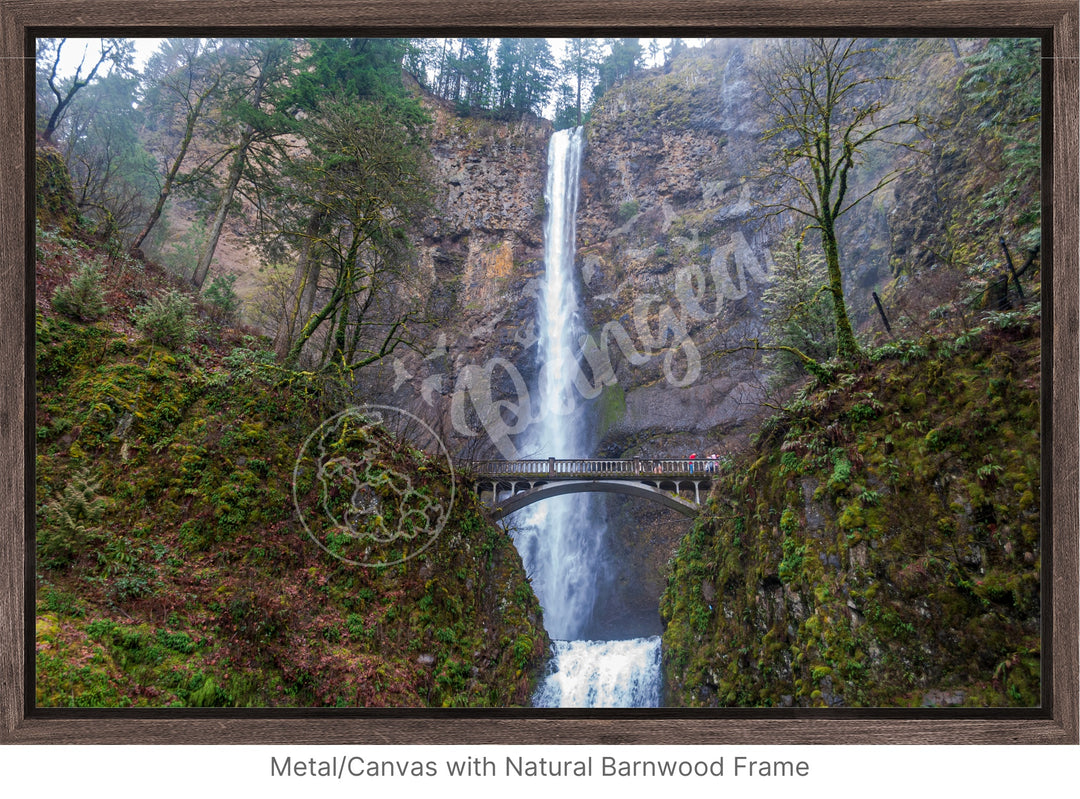 Wall Art: Multnomah Falls