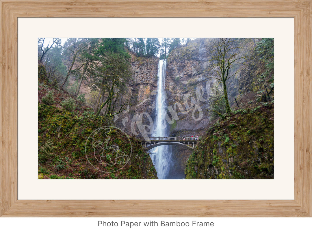 Wall Art: Multnomah Falls