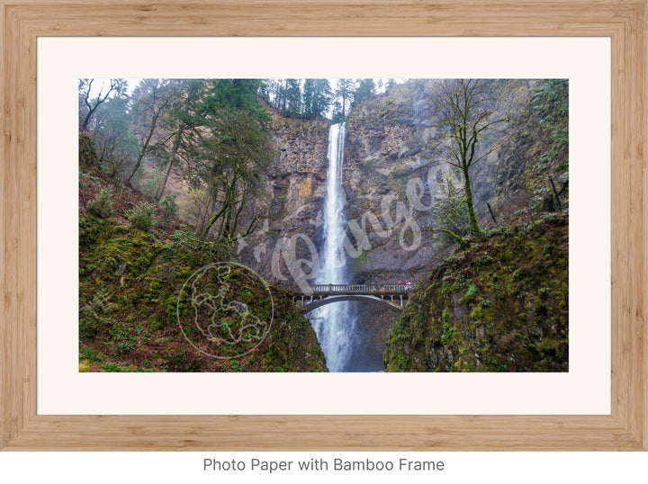 Wall Art: Multnomah Falls