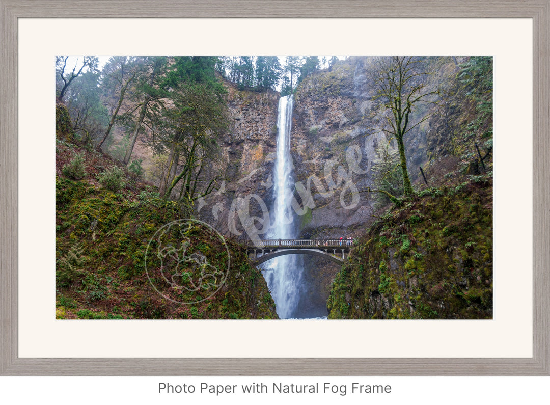 Wall Art: Multnomah Falls