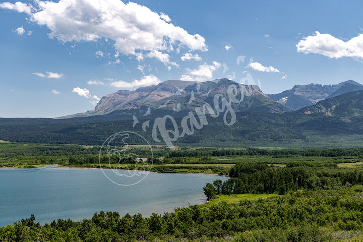 Wall Art: Summer at Waterton Lakes