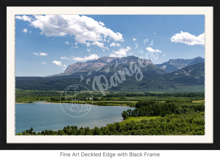 Wall Art: Summer at Waterton Lakes