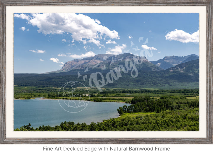 Wall Art: Summer at Waterton Lakes