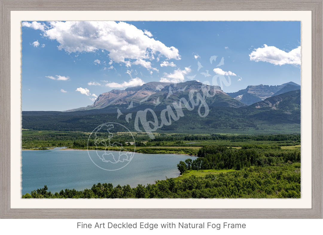 Wall Art: Summer at Waterton Lakes