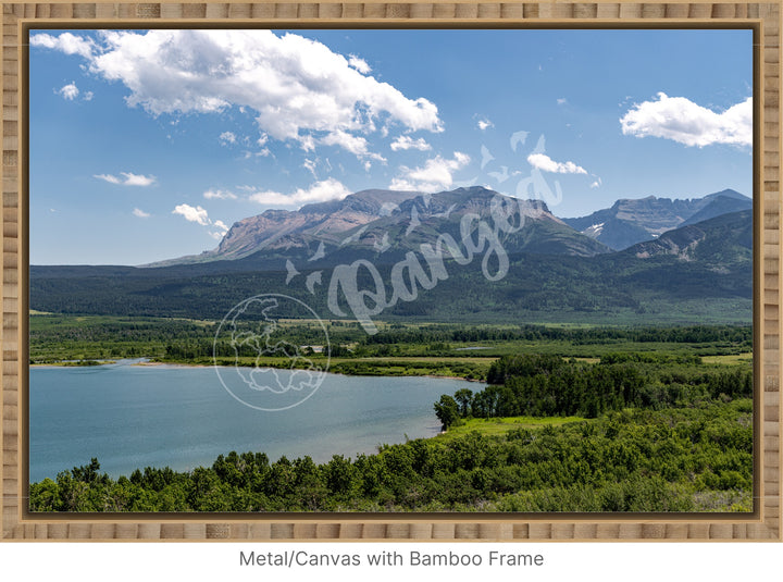 Wall Art: Summer at Waterton Lakes