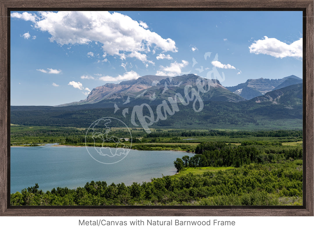 Wall Art: Summer at Waterton Lakes