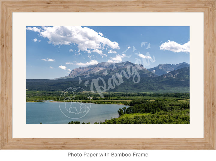 Wall Art: Summer at Waterton Lakes