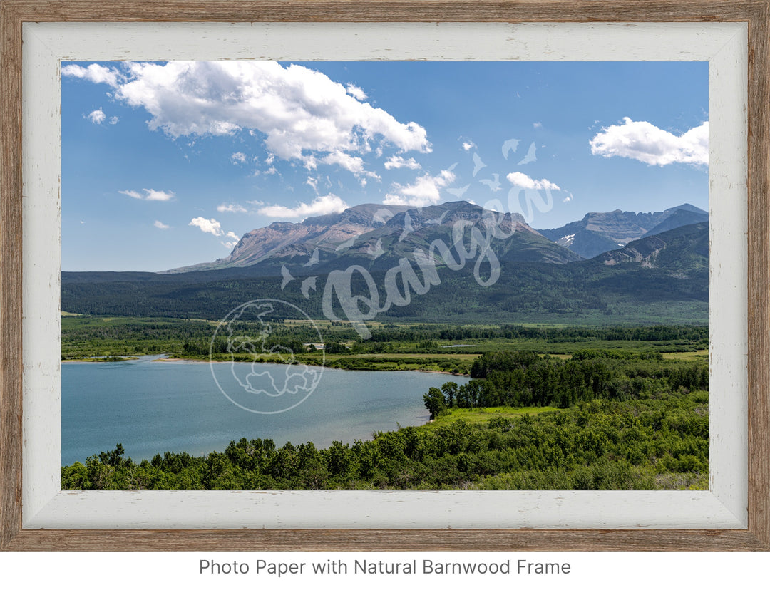 Wall Art: Summer at Waterton Lakes