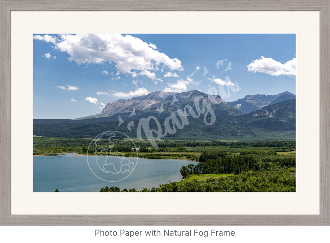 Wall Art: Summer at Waterton Lakes