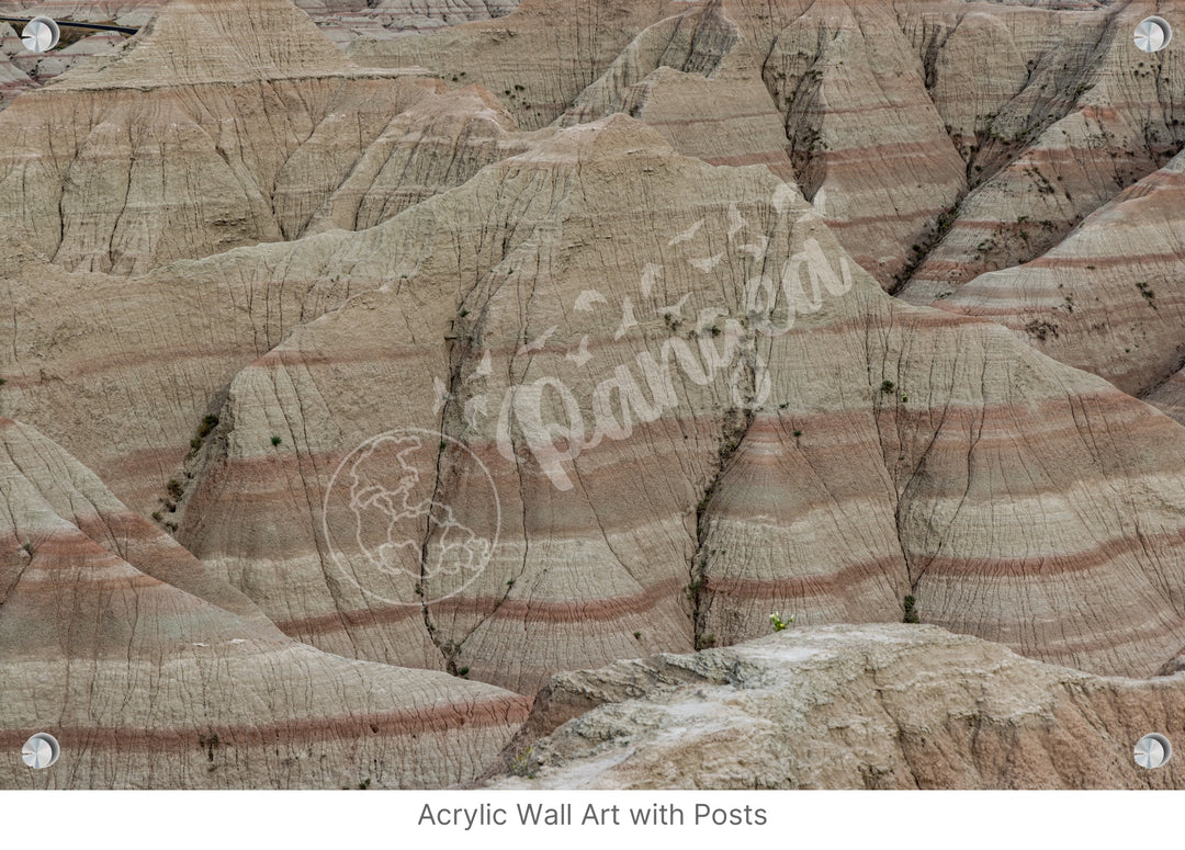 Wall Art: Badlands Journey Through Time