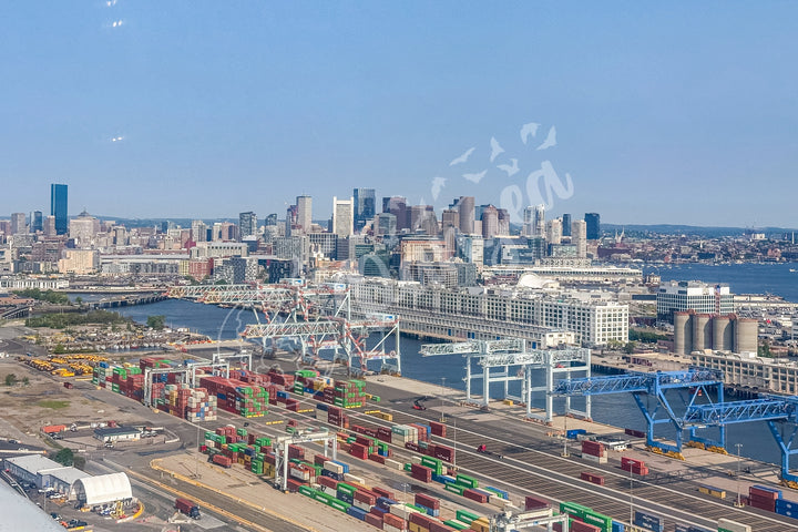 Wall Art: The Boston Skyline