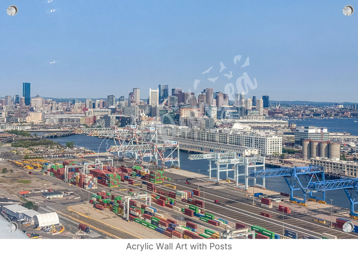 Wall Art: The Boston Skyline