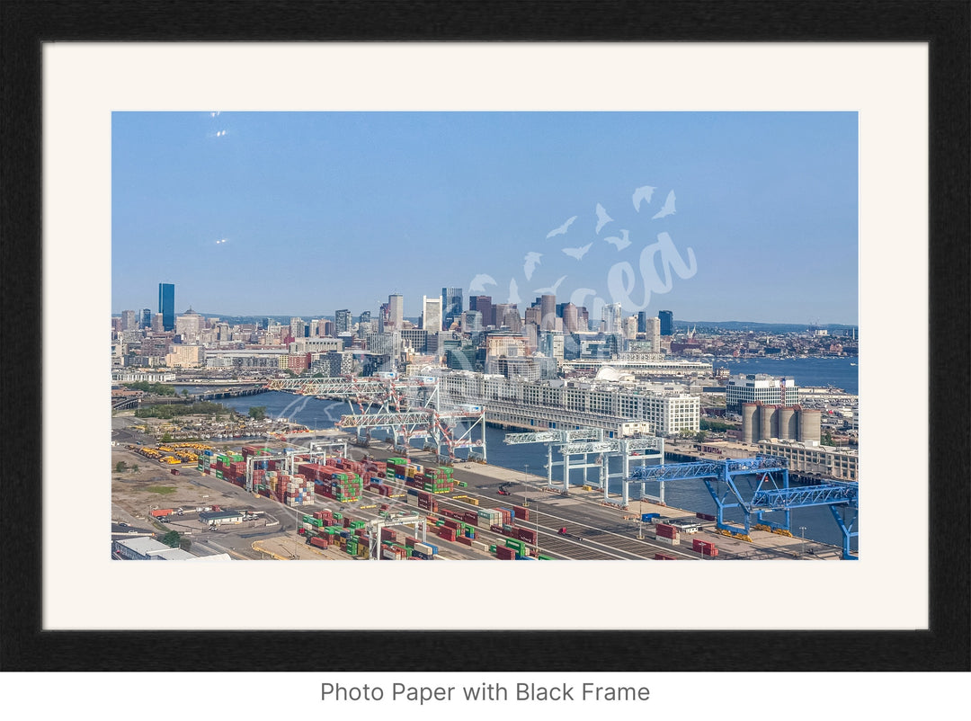 Wall Art: The Boston Skyline