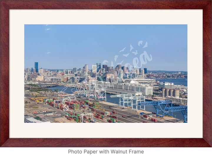 Wall Art: The Boston Skyline