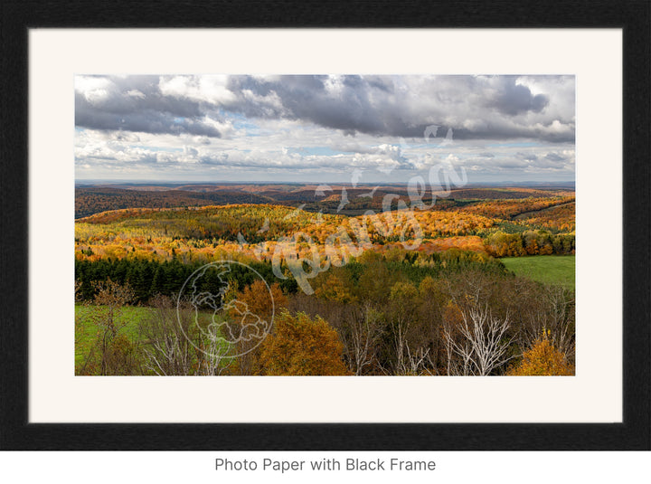 Wall Art: Fall Foliage on Québec's Scenic Lookouts