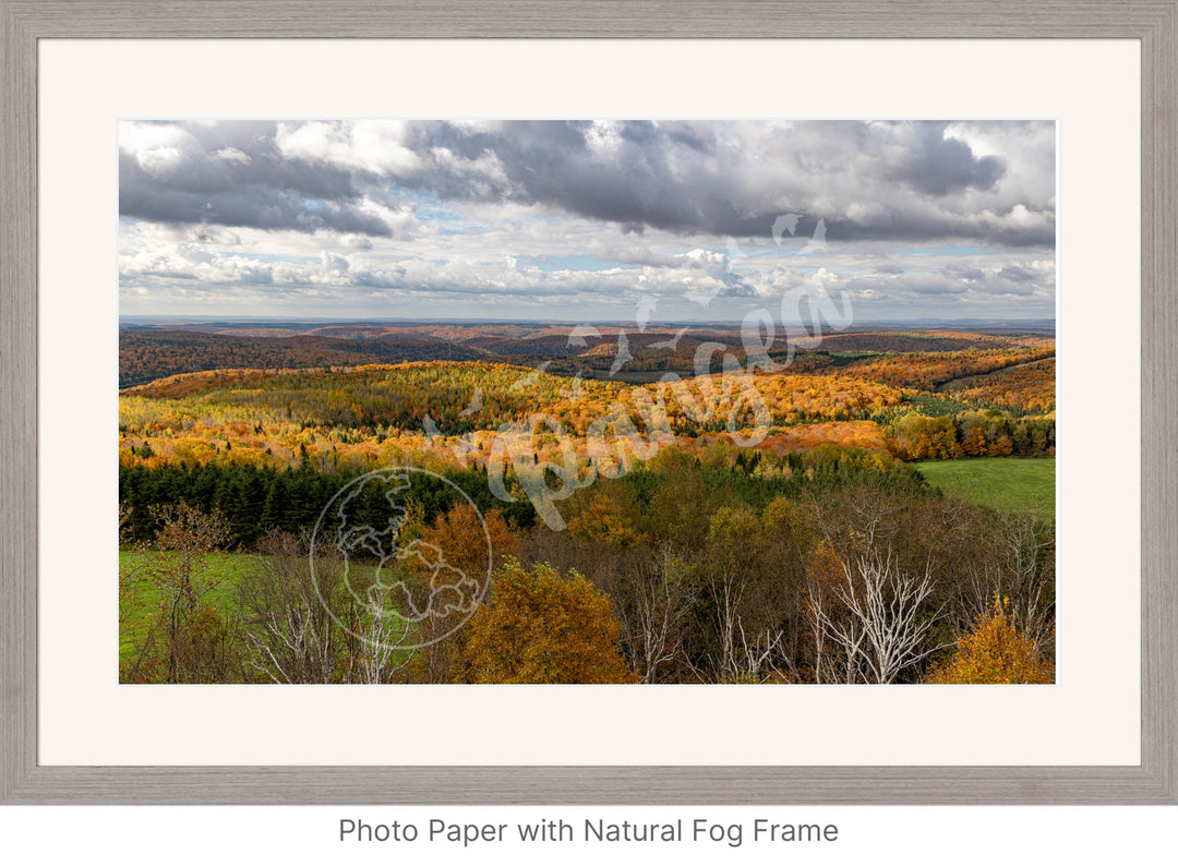 Wall Art: Fall Foliage on Québec's Scenic Lookouts