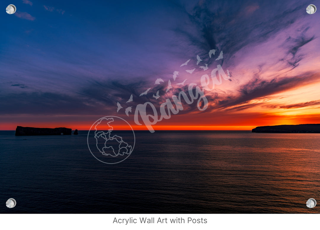 Wall Art: Sunrise at La Gaspésie