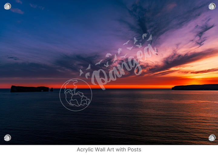 Wall Art: Sunrise at La Gaspésie