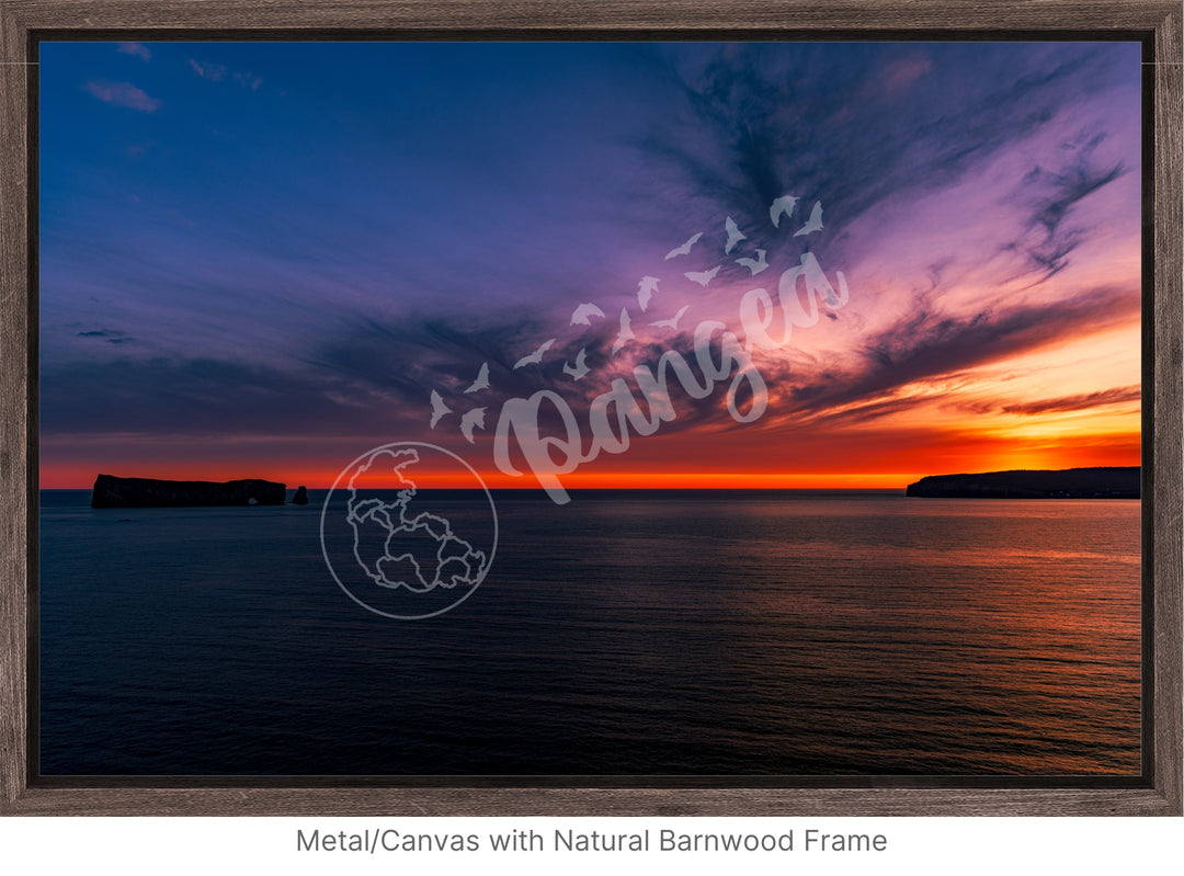 Wall Art: Sunrise at La Gaspésie