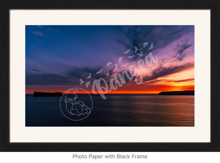 Wall Art: Sunrise at La Gaspésie