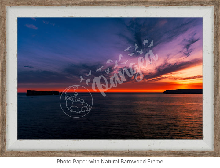 Wall Art: Sunrise at La Gaspésie