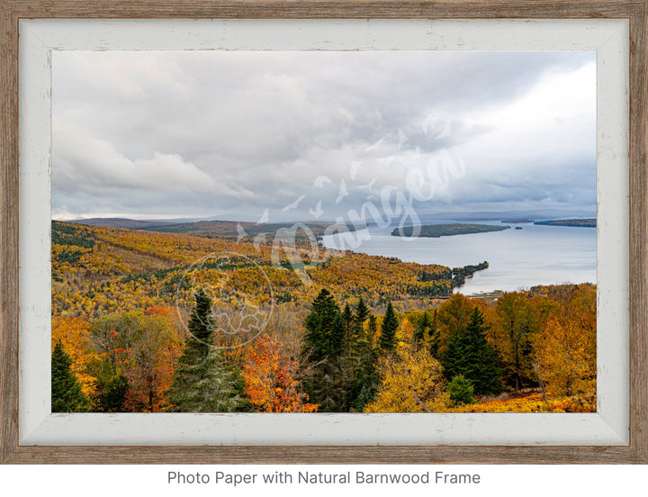 Wall Art: Height of Land Fall Colors