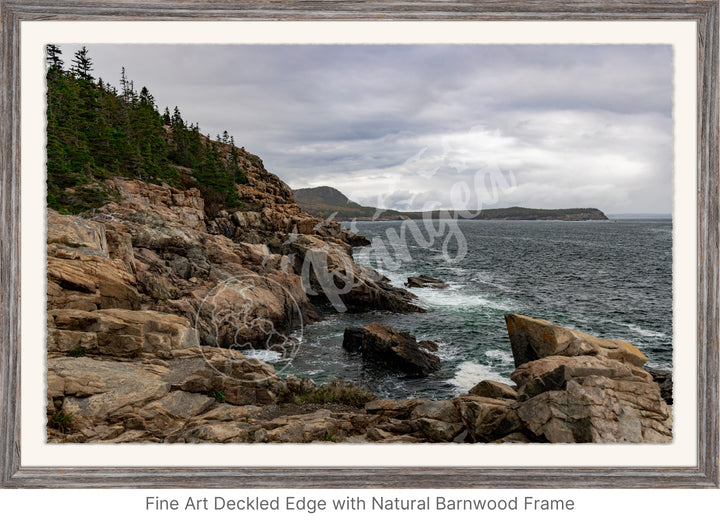 Wall Art: The Rugged Acadian Coast