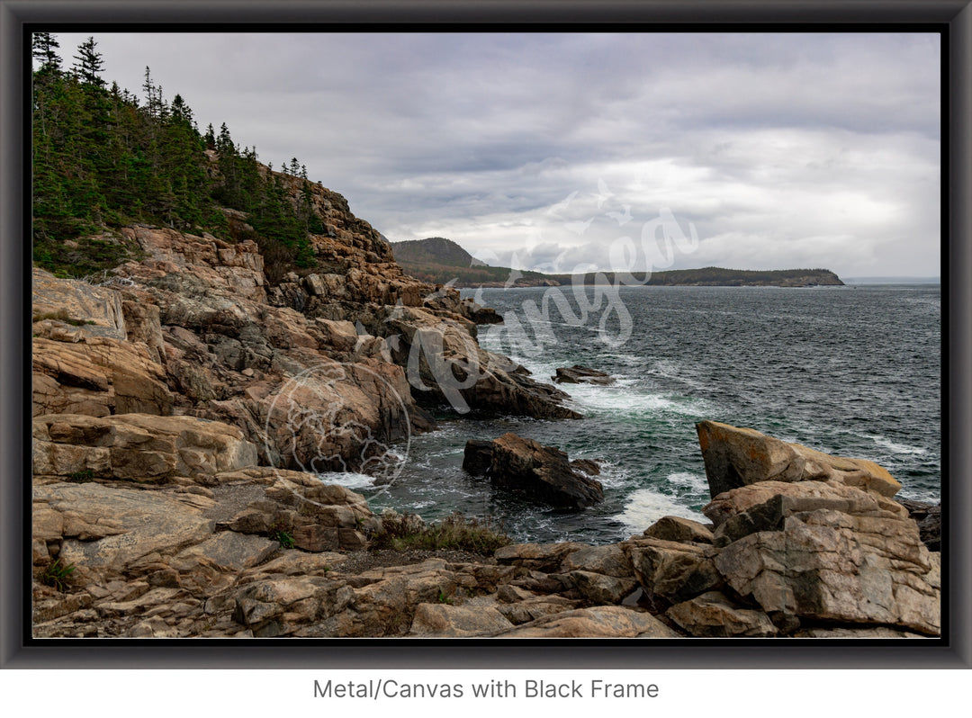 Wall Art: The Rugged Acadian Coast