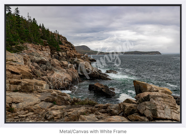 Wall Art: The Rugged Acadian Coast