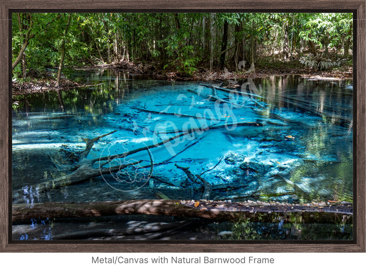 Wall Art: The Blue Pool