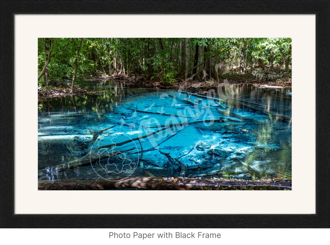 Wall Art: The Blue Pool