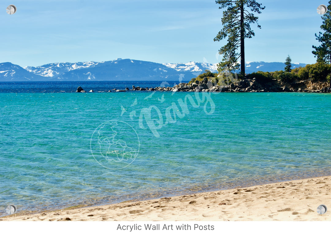 Wall Art: Winter at Lake Tahoe