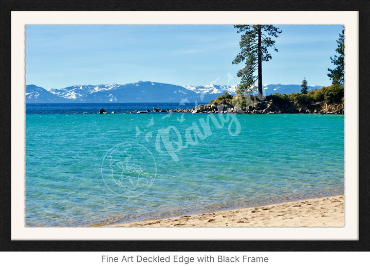 Wall Art: Winter at Lake Tahoe