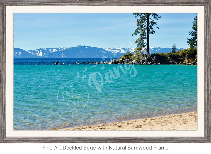 Wall Art: Winter at Lake Tahoe