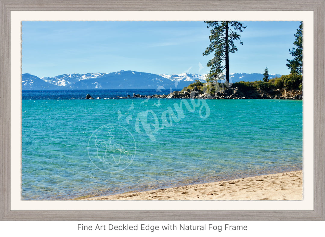 Wall Art: Winter at Lake Tahoe