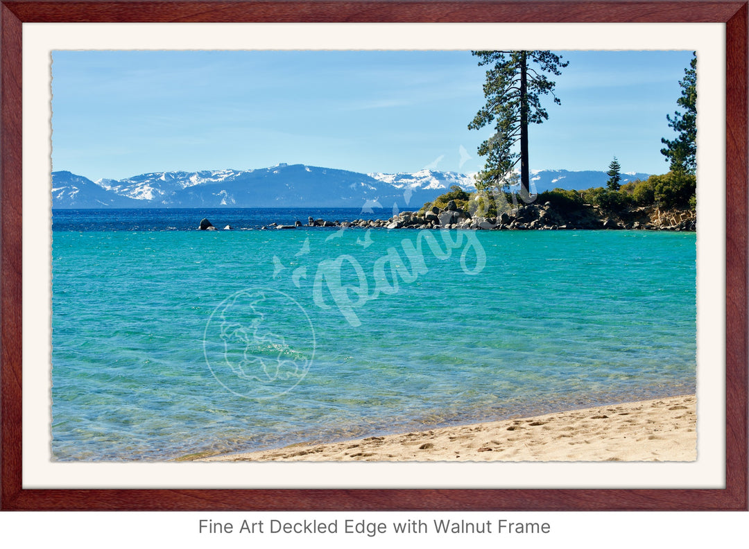 Wall Art: Winter at Lake Tahoe