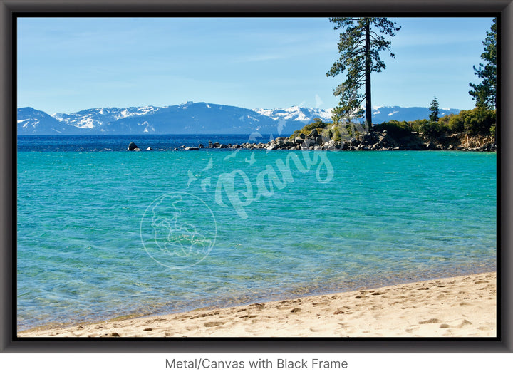 Wall Art: Winter at Lake Tahoe