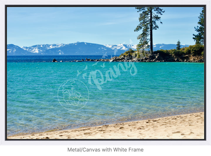 Wall Art: Winter at Lake Tahoe