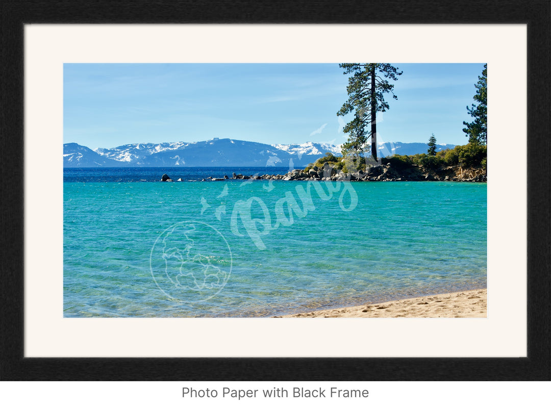 Wall Art: Winter at Lake Tahoe