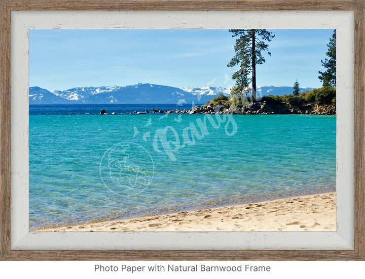 Wall Art: Winter at Lake Tahoe