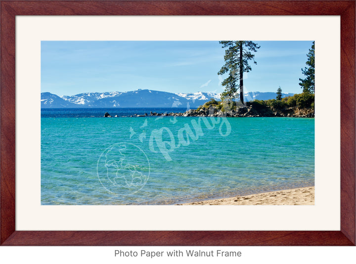 Wall Art: Winter at Lake Tahoe