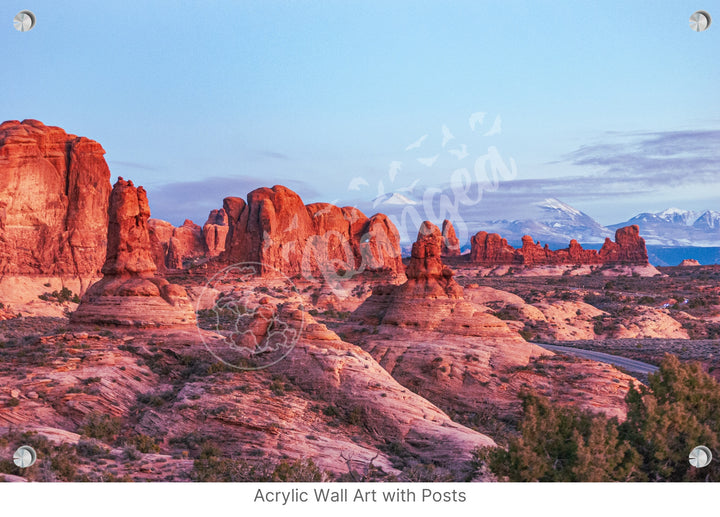 Wall Art: Arches Blue Hour